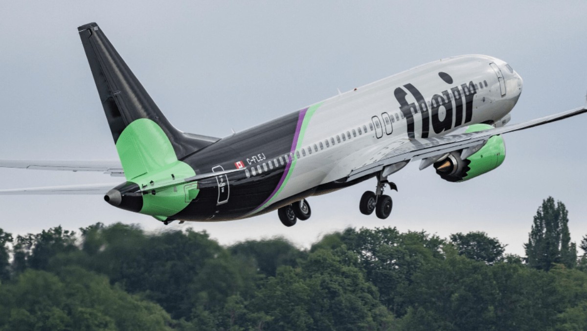 Bonza s first wet leased MAX 8 arrives from Flair Australian